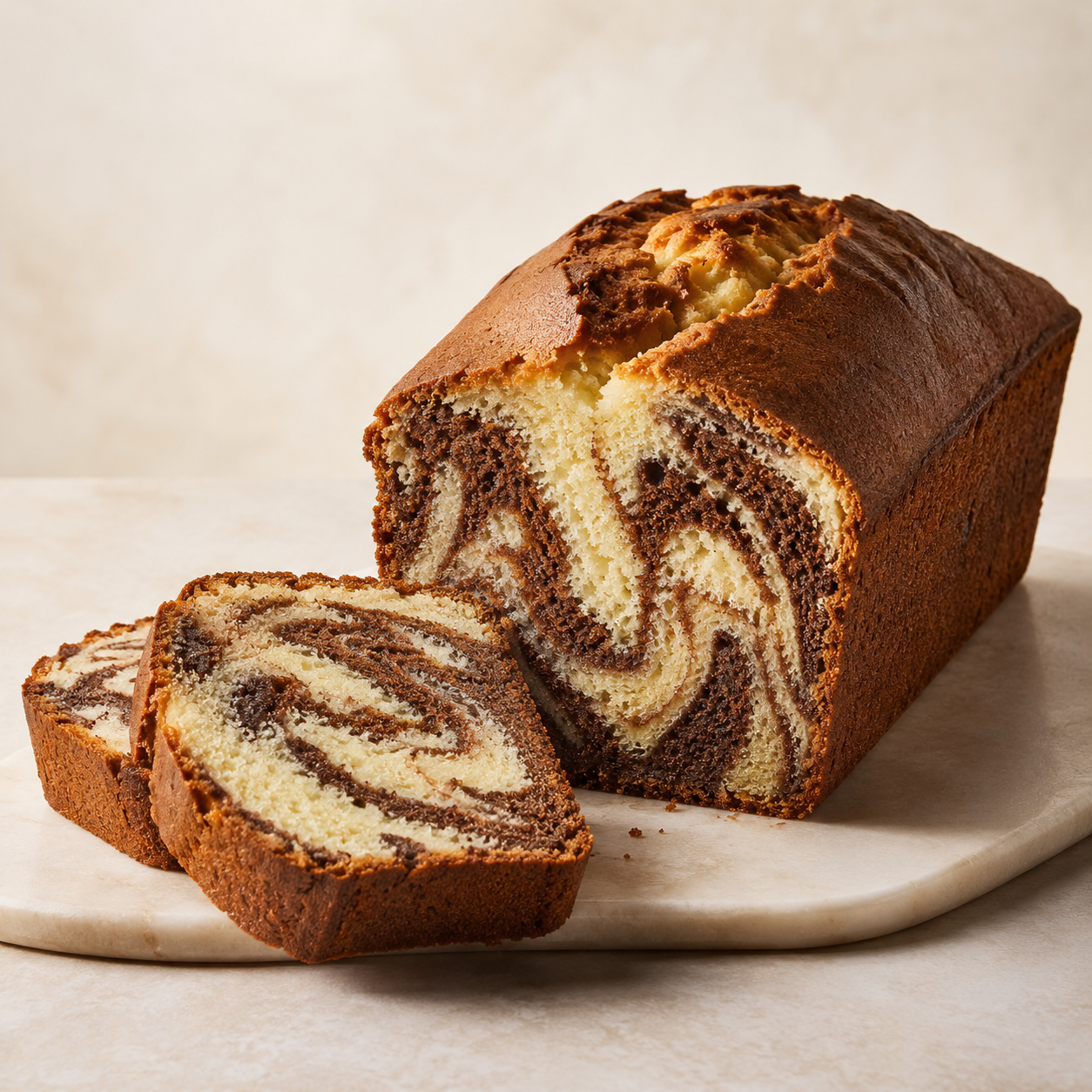 Marble Pound cake [Gluten-Free/ Dairy free]