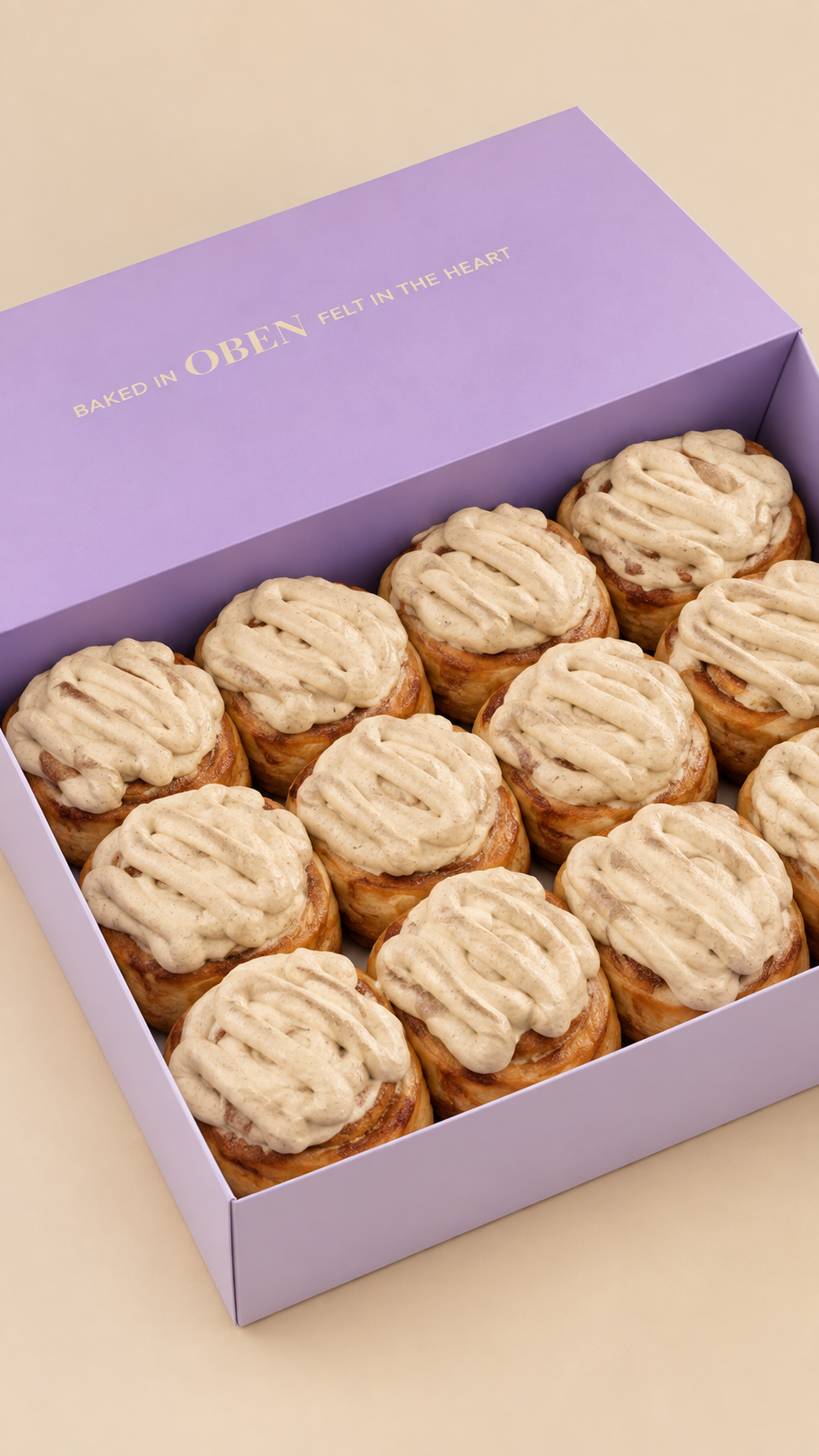 Oben Rolls- Early Grey Cream [12 pcs]
